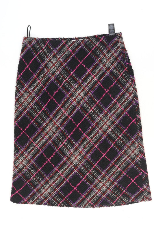 Marks and Spencer Women’s Multicoloured Tweed Pencil Skirt Size 12