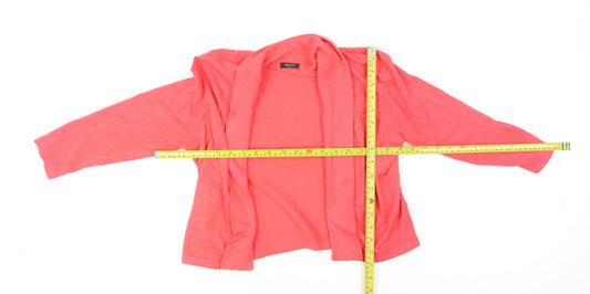 Womens UK Size S Precis Petite Pink Cardigan Jumper