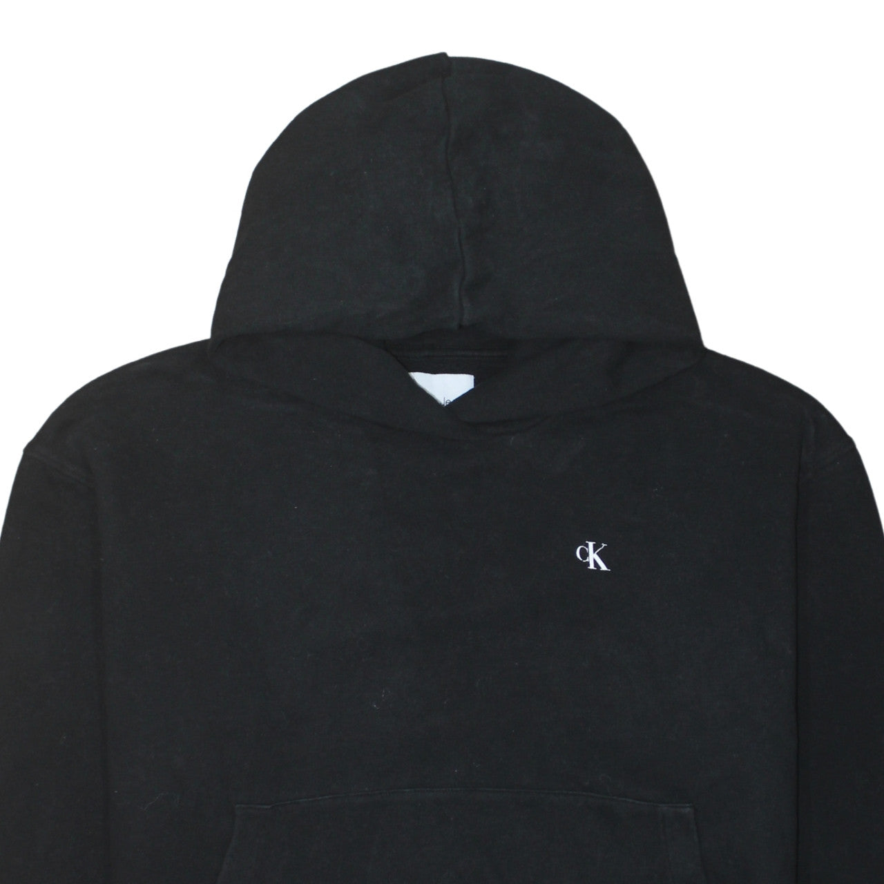 Womens UK Size XL Calvin Klein Jeans Black Pullover Hoodie