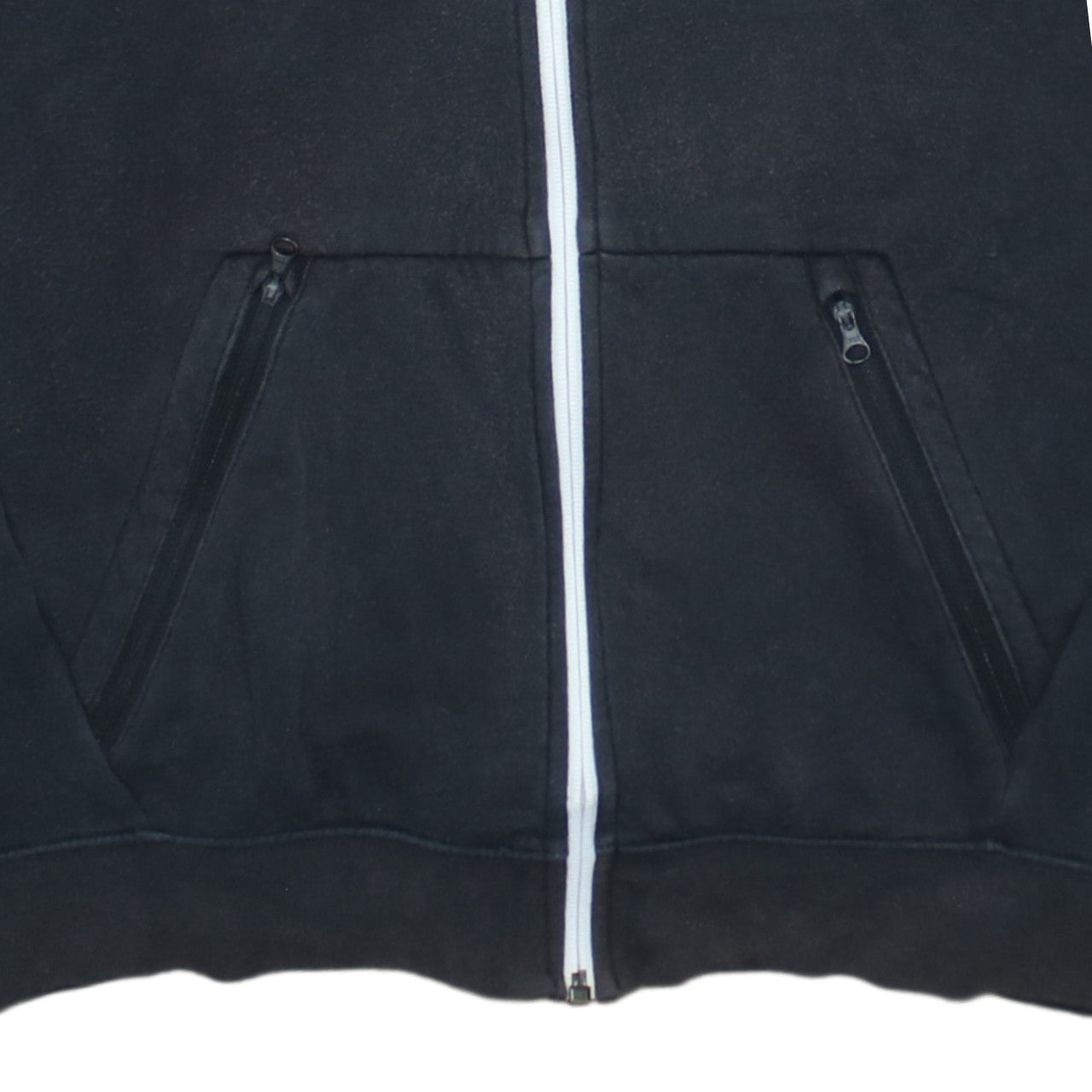 Mens UK Size M Nike Black Full Zip Hoodie