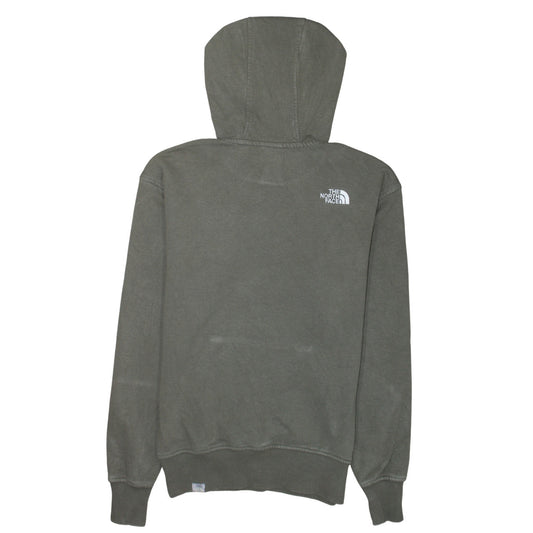 Womens UK Size S The North Face Green Pullover Hoodie