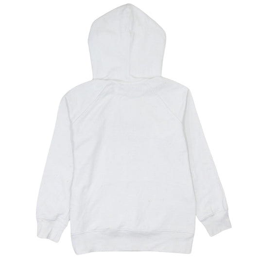 Levi's Men's White XS Hooded Cotton Logo Sweatshirt