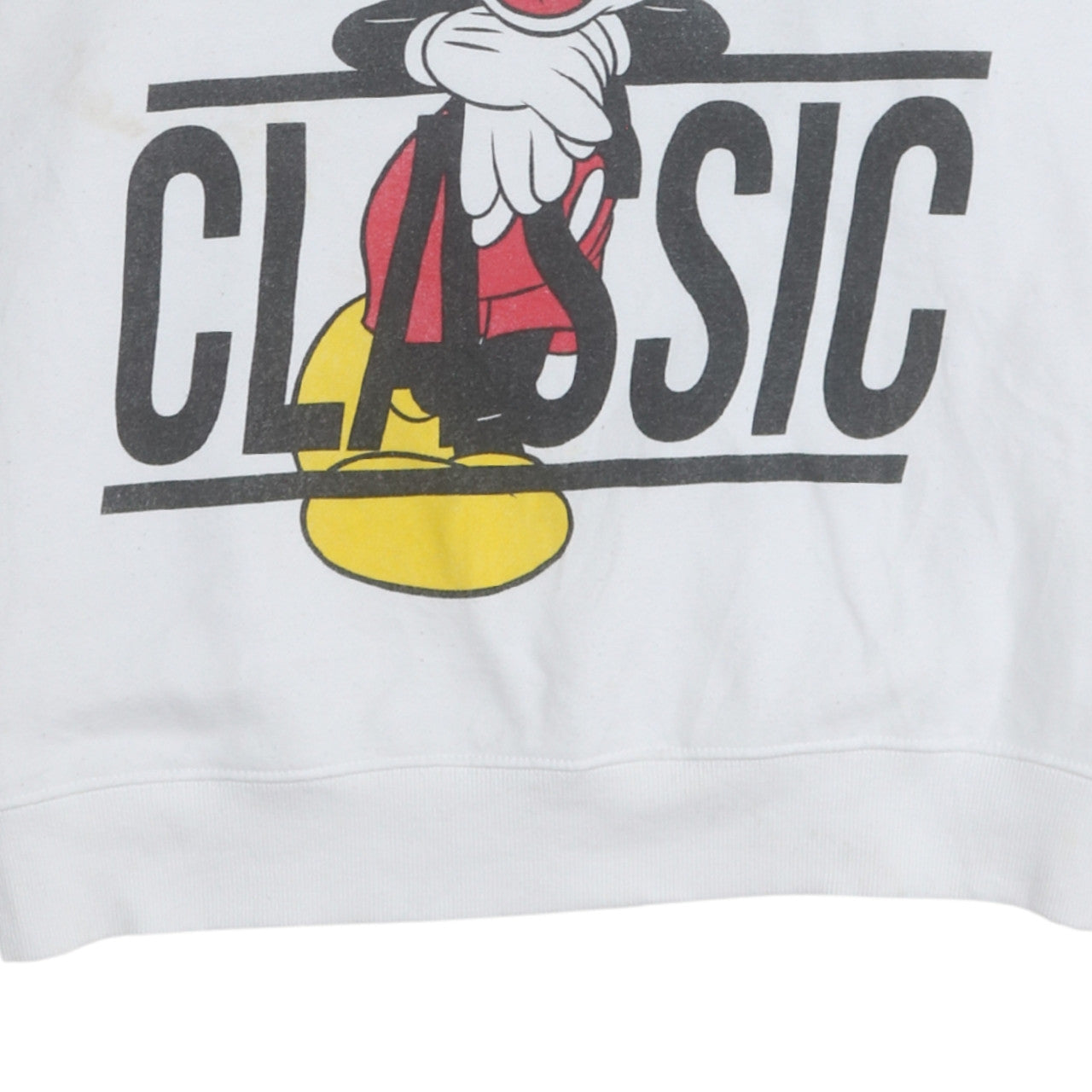 Mens UK Size M Disney White Pullover Sweatshirt