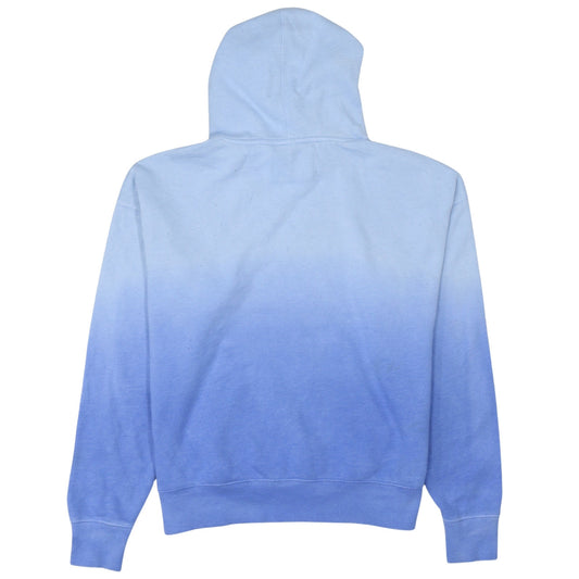 Womens UK Size S Champion Blue Pullover Hoodie