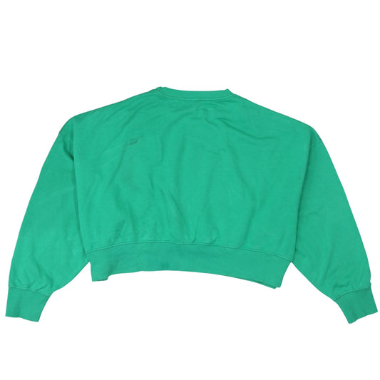 Womens UK Size M Nike Green Pullover Sweatshirt