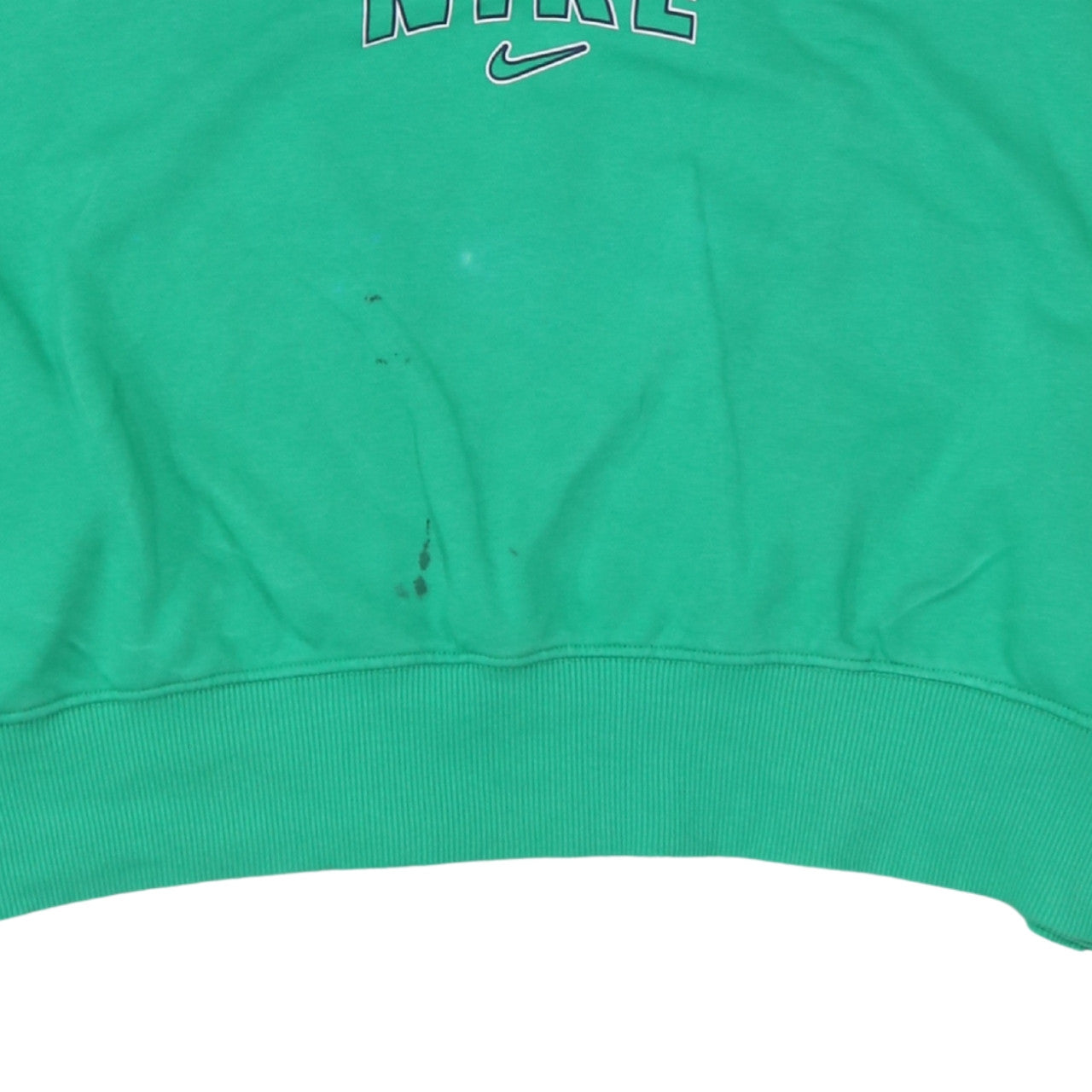 Womens UK Size M Nike Green Pullover Sweatshirt