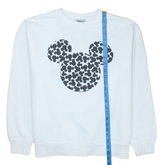 Womens UK Size 12 Disney White Pullover Sweatshirt