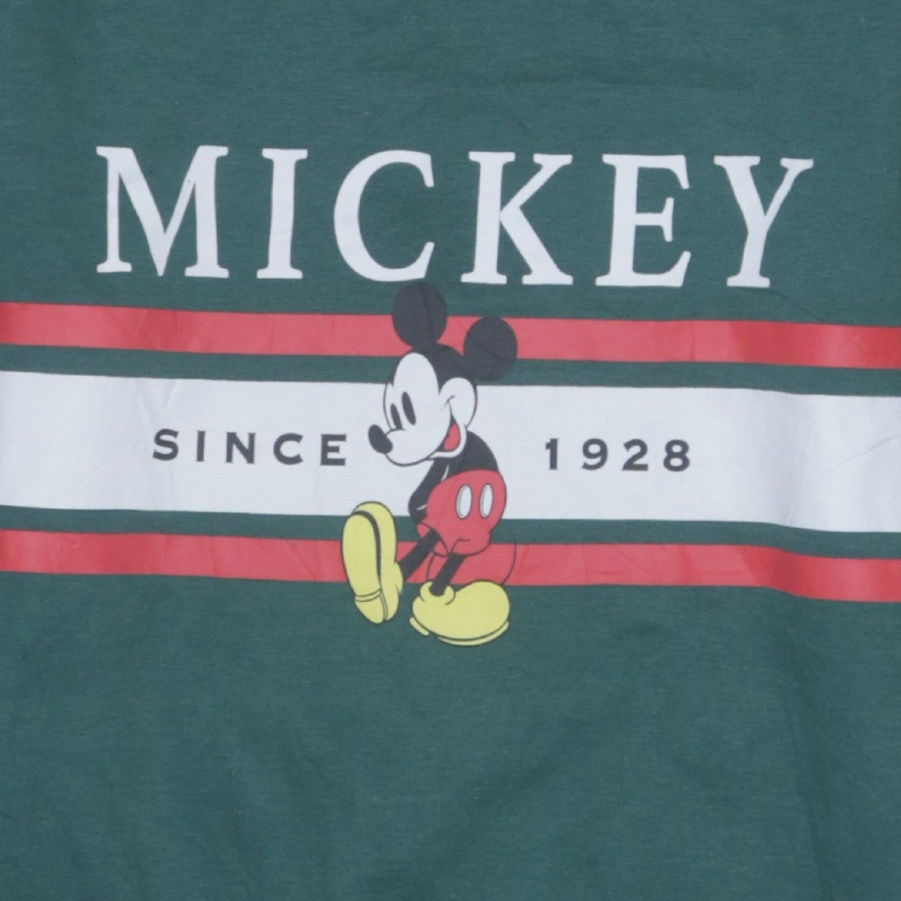 Womens UK Size S Disney Green Pullover Sweatshirt