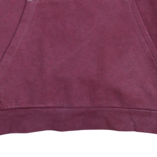 Additional view of Adidas boys’ purple fleece pullover hoodie 13-14 years hooded sweatshirt