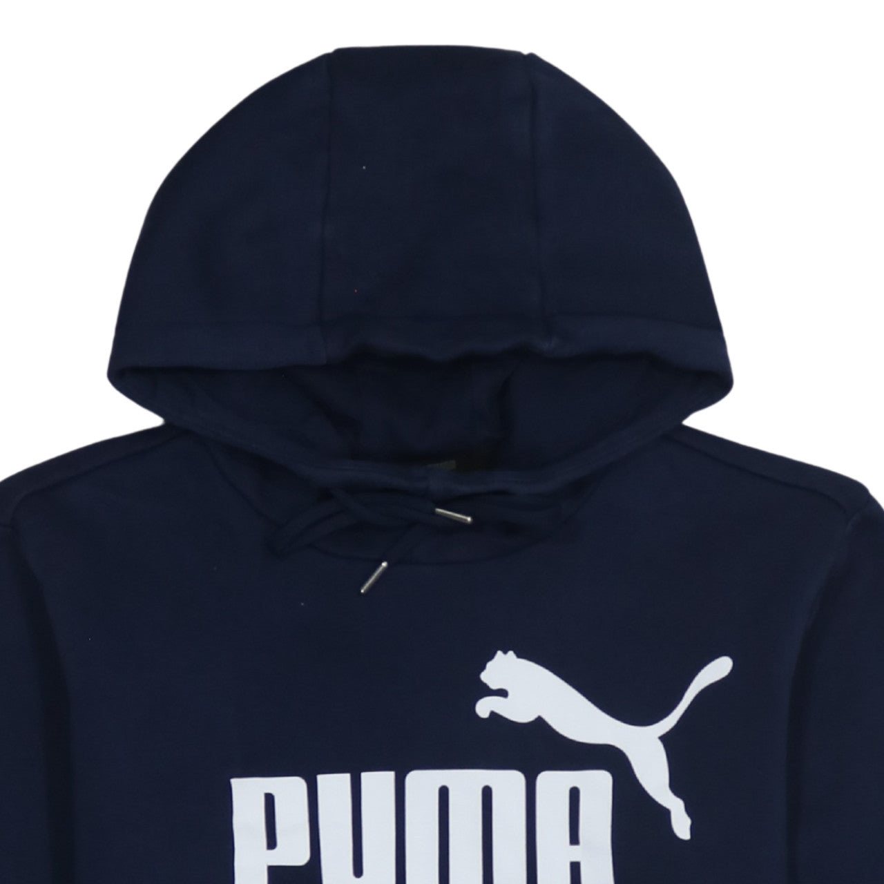 Mens UK Size XS PUMA Blue Pullover Hoodie