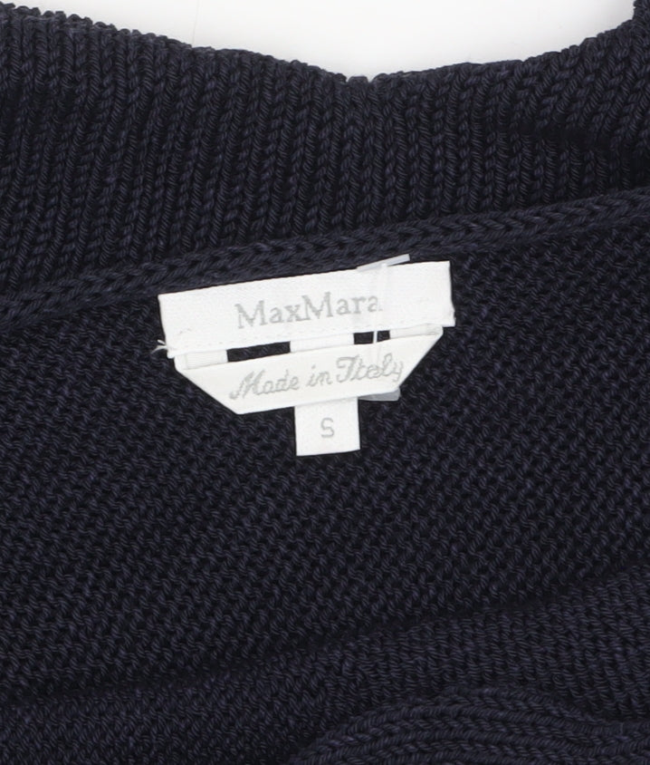 Womens UK Size S MaxMara Black Pullover Jumper
