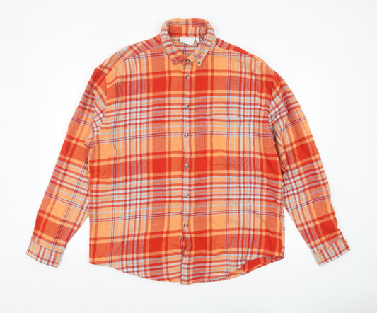Womens UK Size L ASOS DESIGN Orange Basic Jacket
