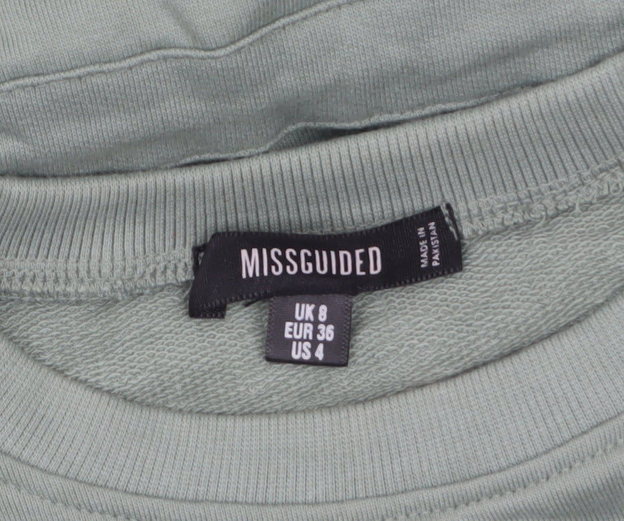 Womens UK Size 8 Missguided T-Shirt Dress
