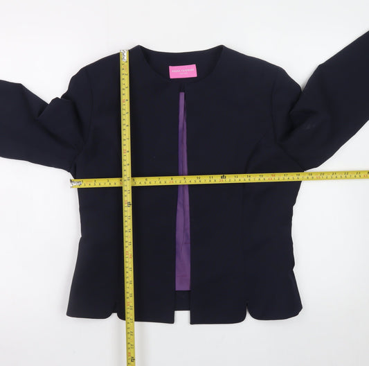 Womens UK Size 10 Brook Taverner Regular Black Suit Jacket