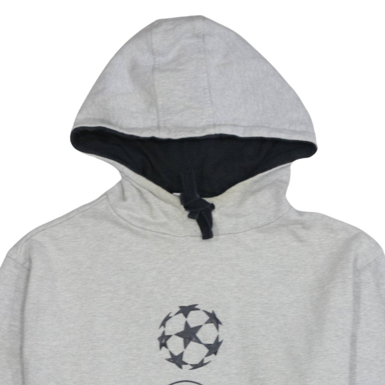 Mens UK Size L adidas Grey Pullover Hoodie