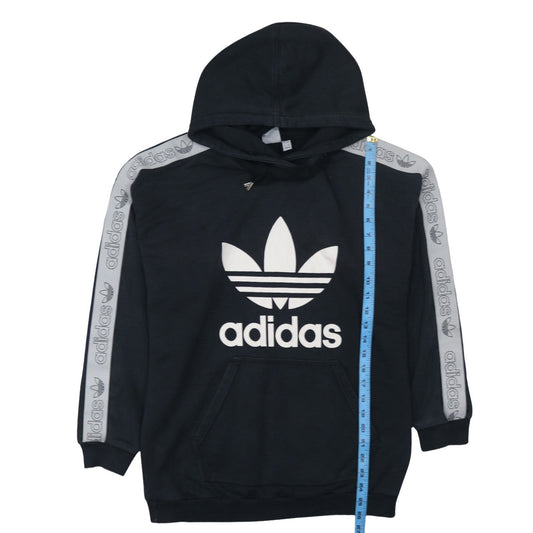 Womens UK Size 16 adidas Black Pullover Hoodie