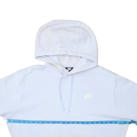 Womens UK Size L Nike White Pullover Hoodie