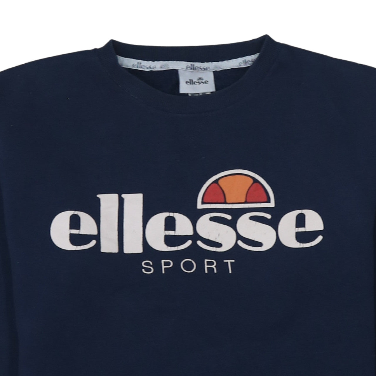 Womens UK Size 8 ellesse Blue Pullover Sweatshirt