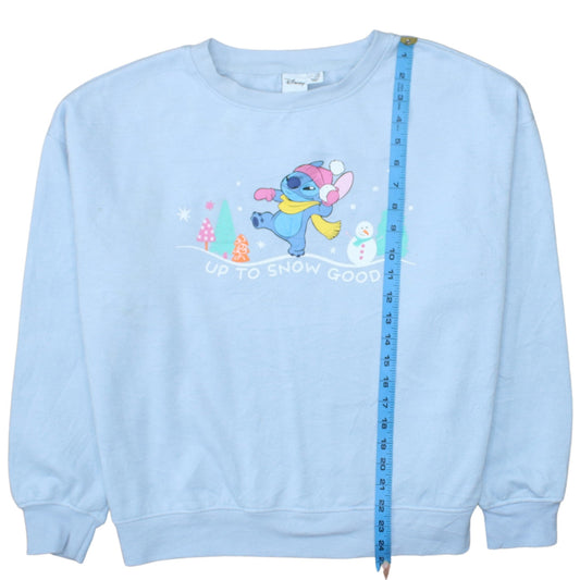 Womens UK Size M Primark Blue Pullover Sweatshirt