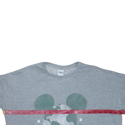 Womens UK Size 12 Disney Grey Pullover Sweatshirt