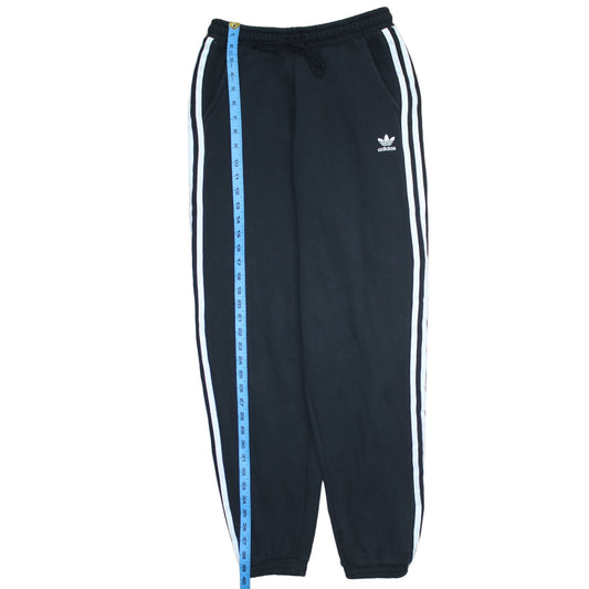Womens UK Size 10 adidas Regular Fit Jogger Black Trousers