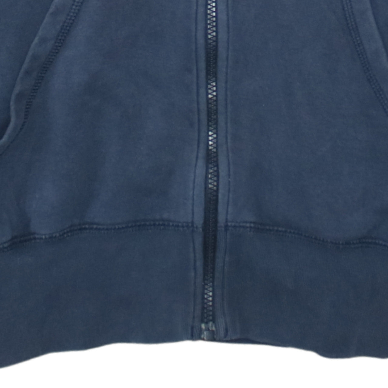 Mens UK Size M Nike Blue Full Zip Hoodie