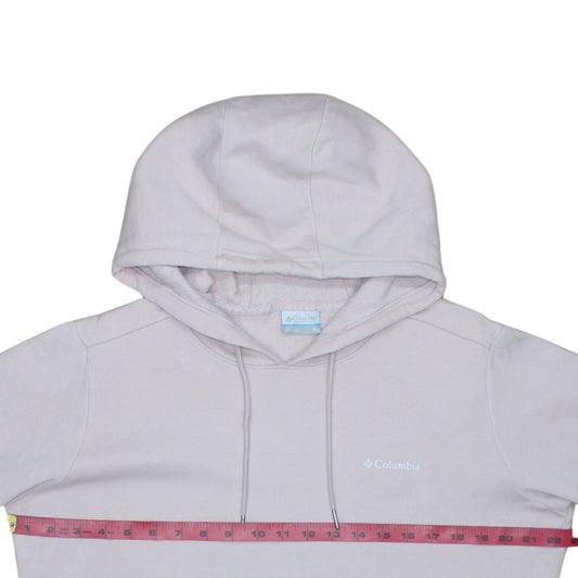 Womens UK Size XL Columbia Beige Pullover Hoodie