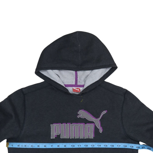 Womens UK Size 16 PUMA Black Pullover Hoodie