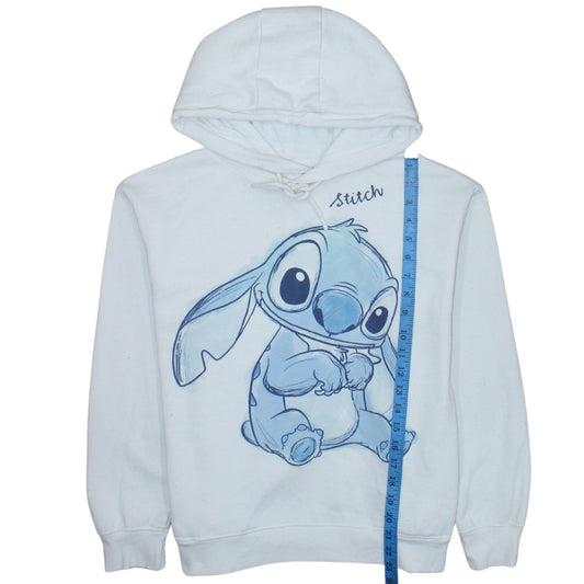 Womens UK Size S Primark White Pullover Hoodie