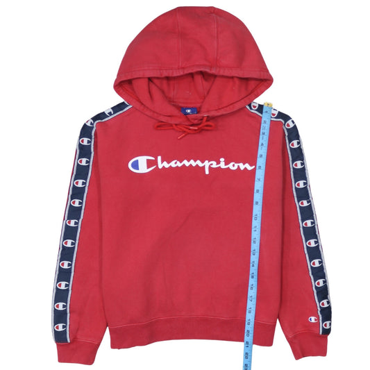Womens UK Size XL Champion Red Pullover Hoodie