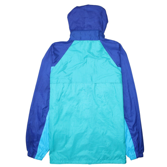 Peter Storm Men's Blue L Waterproof Hooded Windbreaker Jacket L