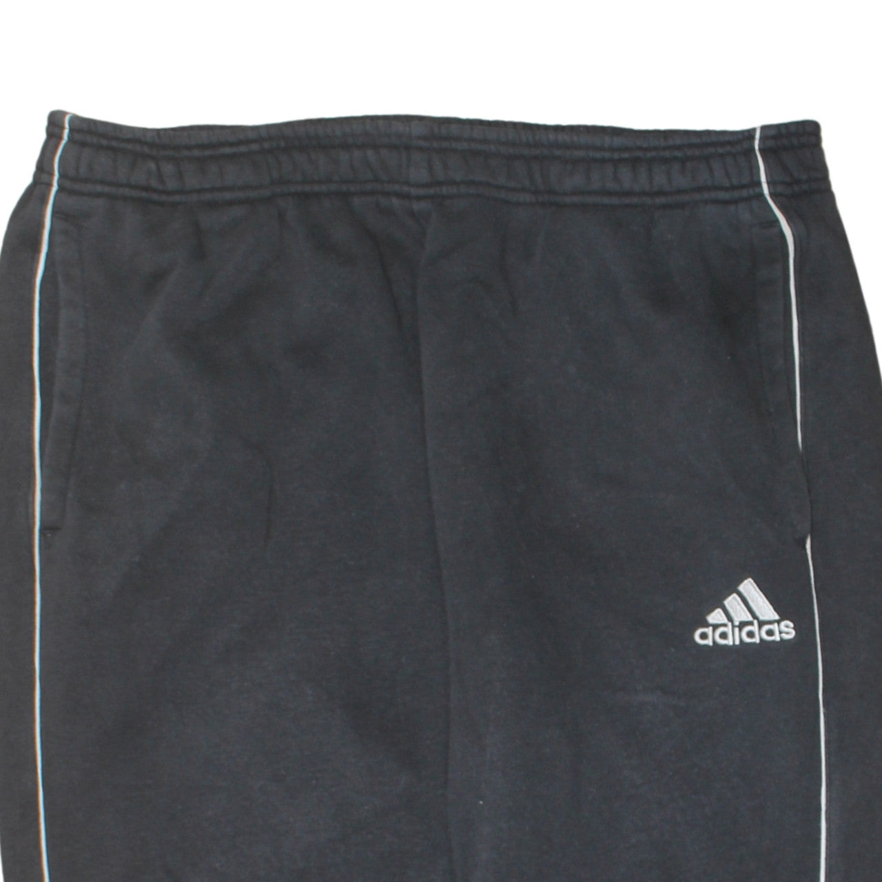Mens UK Size XL adidas Regular Fit Track Pants Black Trousers