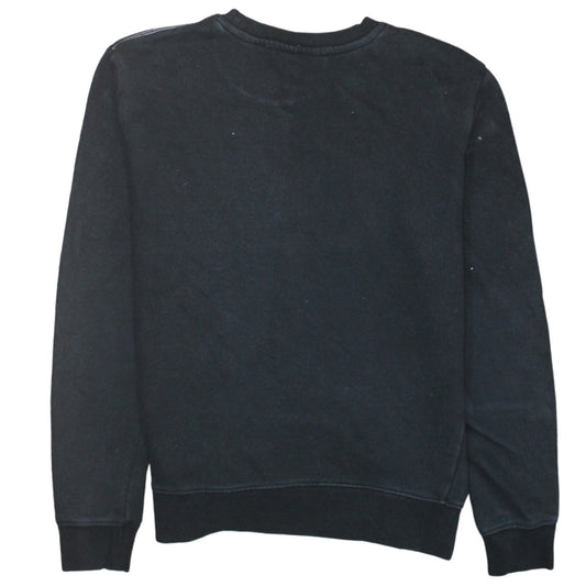 Mens UK Size M FILA Black Pullover Sweatshirt