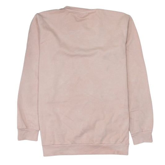 Womens UK Size L ellesse Pink Pullover Sweatshirt