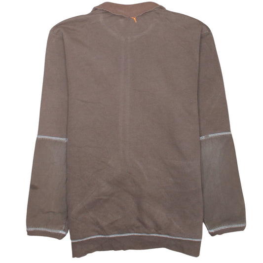 Mens UK Size 2XL PUMA Brown Full Zip Sweatshirt
