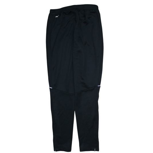 Womens UK Size M adidas Regular Fit Track Pants Black Trousers