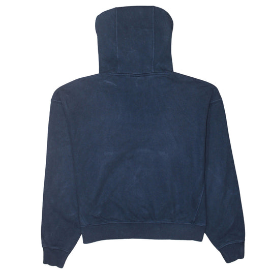 Womens UK Size S Champion Blue Pullover Hoodie
