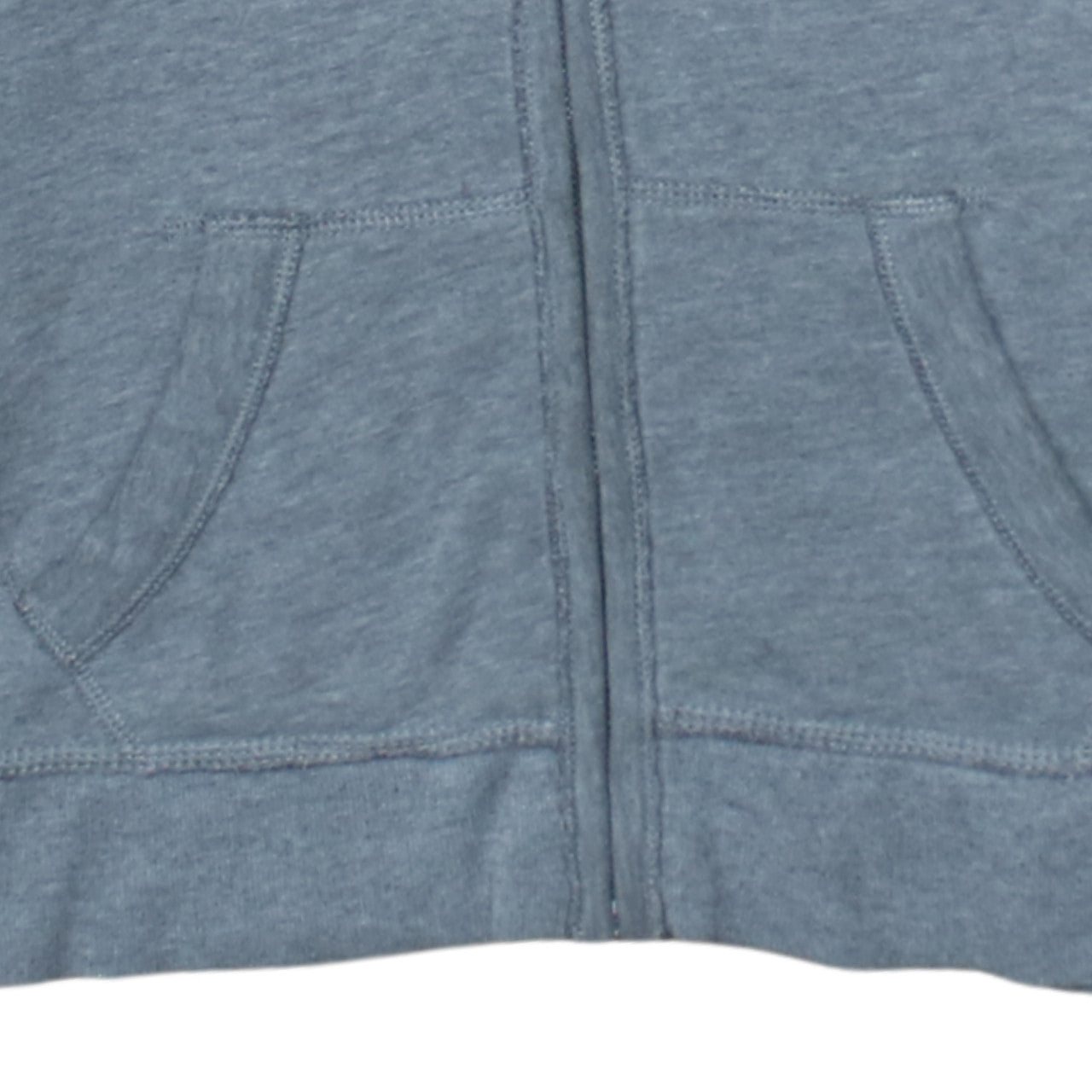 Mens UK Size M Hollister Grey Full Zip Hoodie