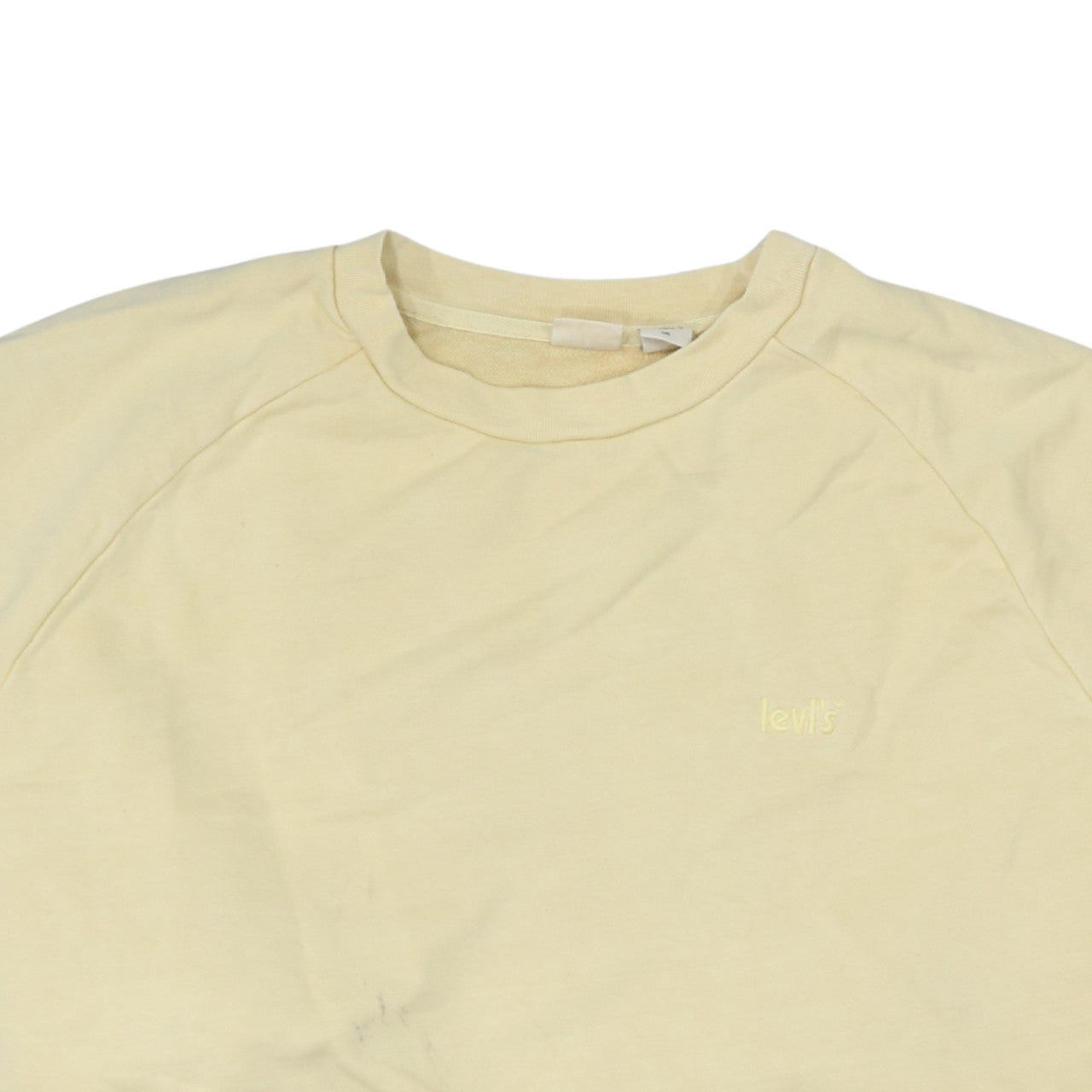 Womens UK Size L Levi's Beige Pullover Sweatshirt