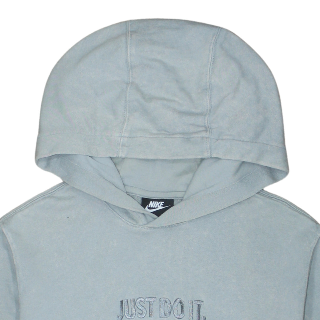 Mens UK Size XS Nike Grey Pullover Hoodie