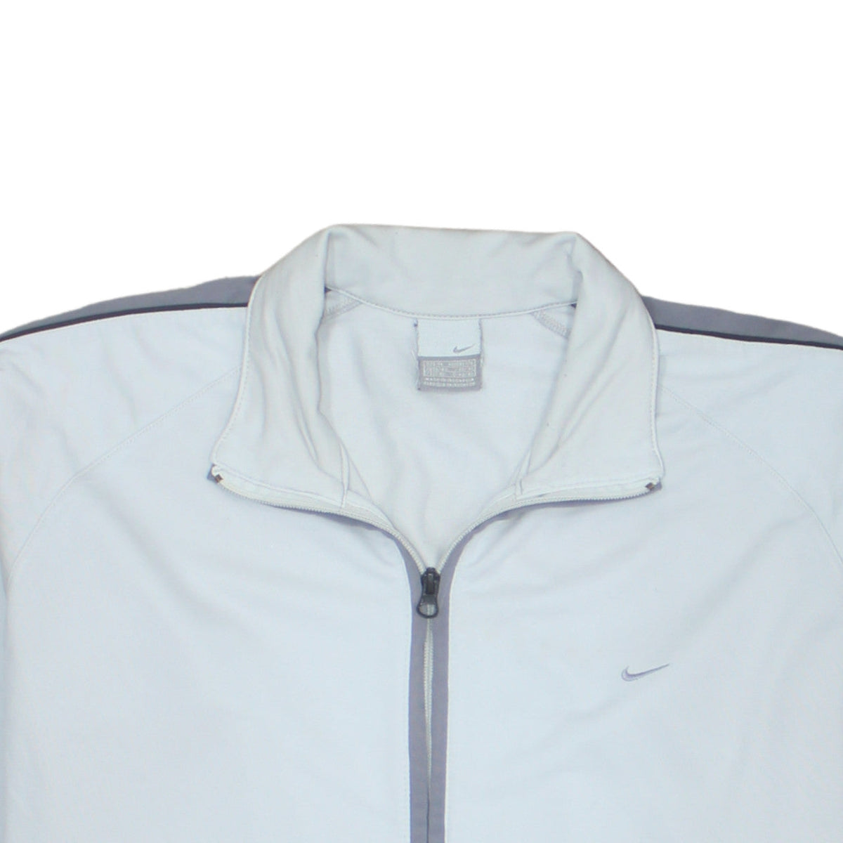 Mens UK Size M Nike Grey Full Zip Sweatshirt
