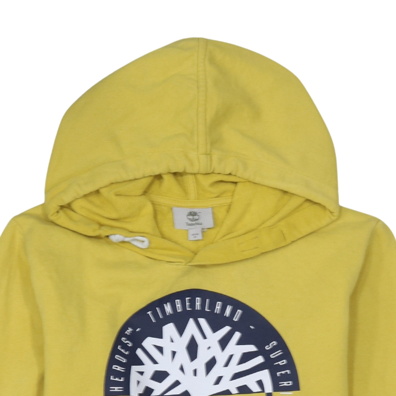 Womens UK Size M Timberland Yellow Pullover Hoodie