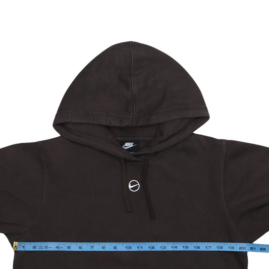 Mens UK Size XS Nike Brown Pullover Hoodie