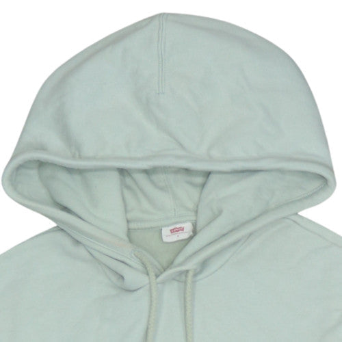 Mens UK Size S Levi's Green Pullover Hoodie