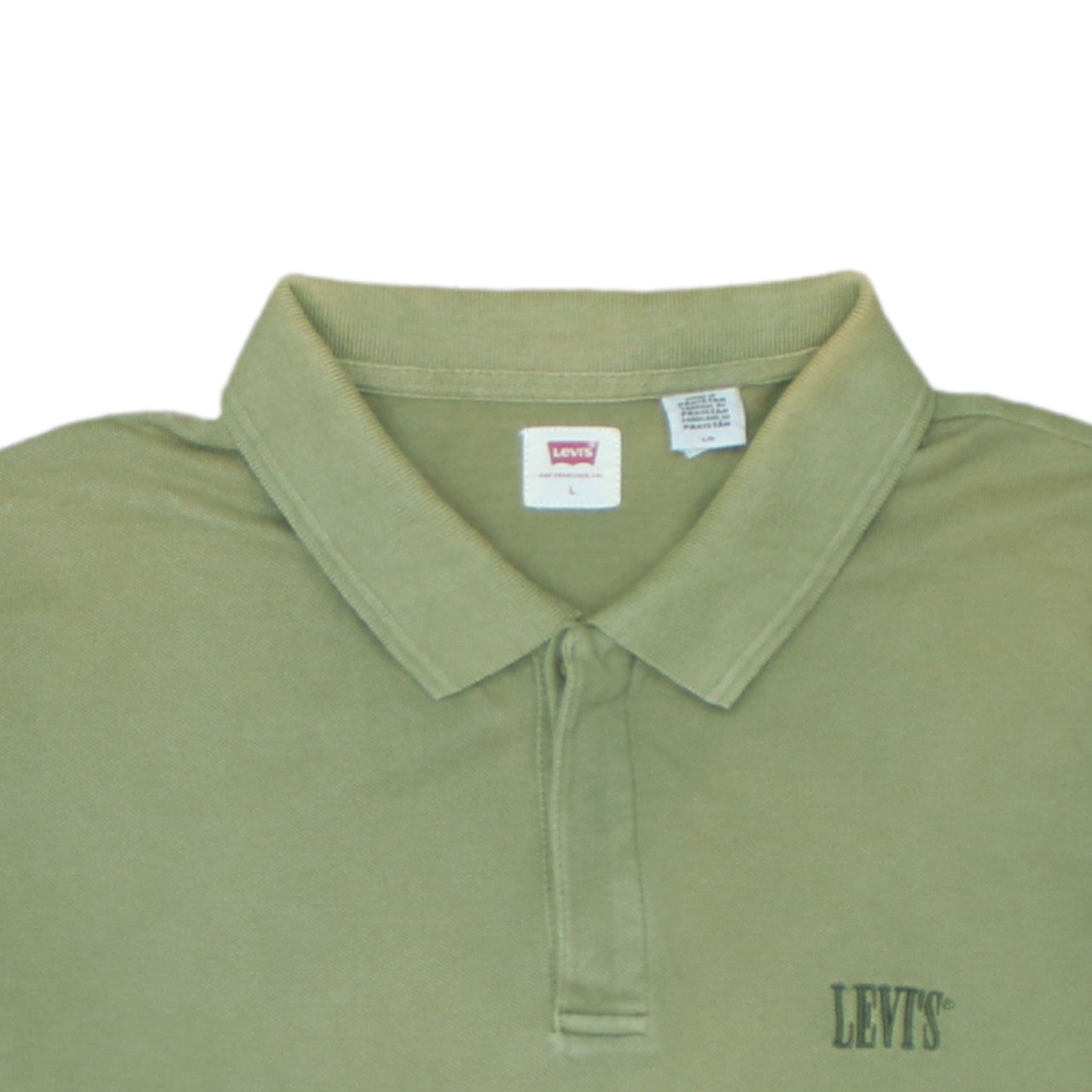 Mens UK Size L Levi's Cotton Polo Shirt