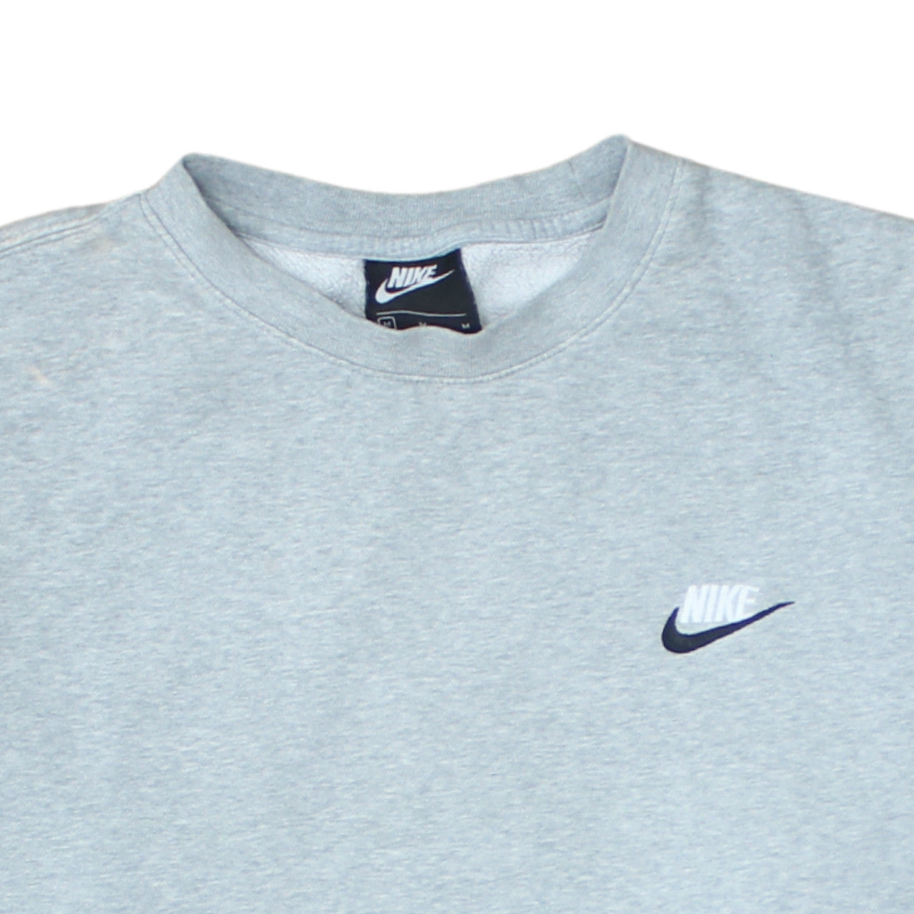 Mens UK Size M Nike Grey Pullover Sweatshirt