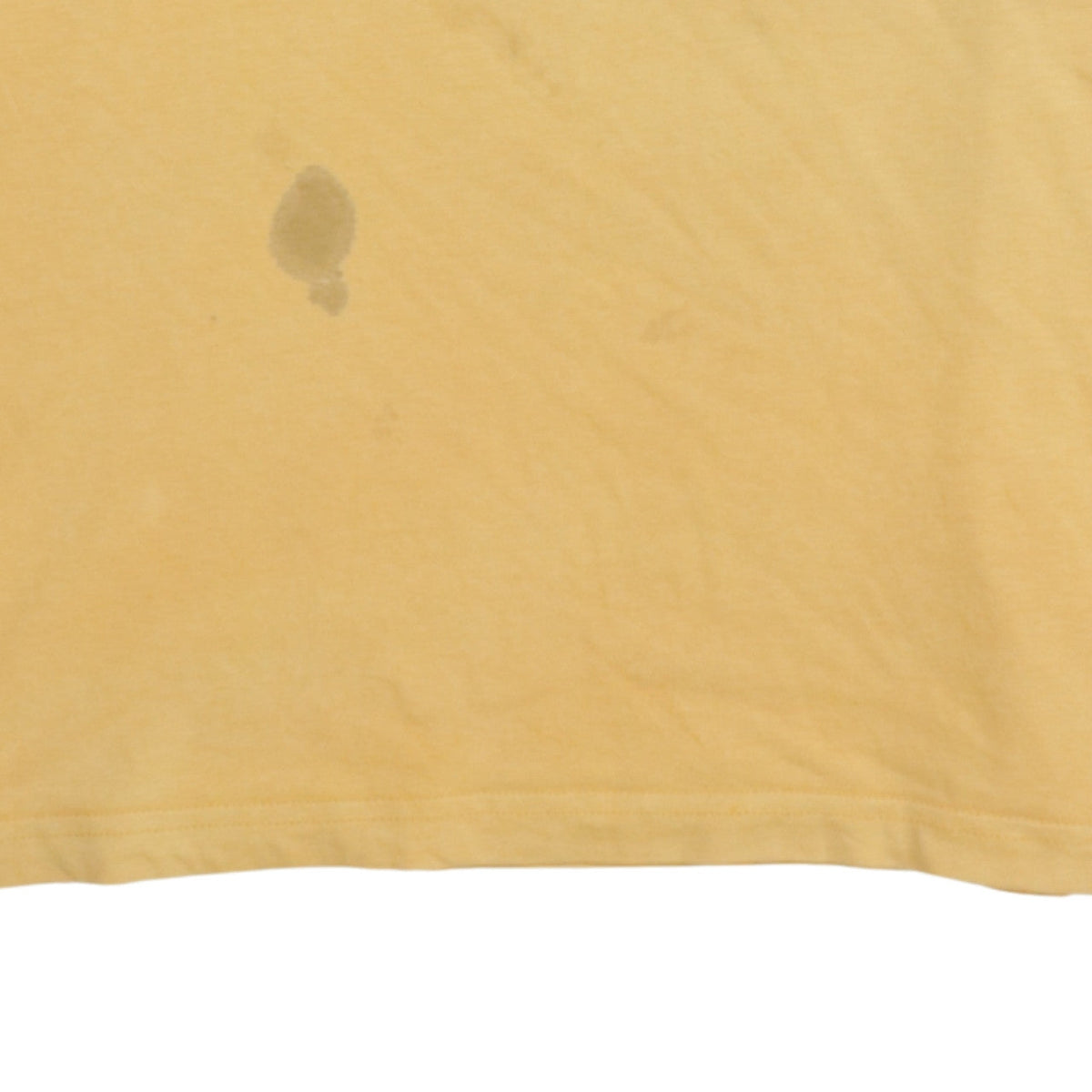 Additional view of adidas Men Yellow Cotton Crew Neck Short Sleeve T-Shirt L