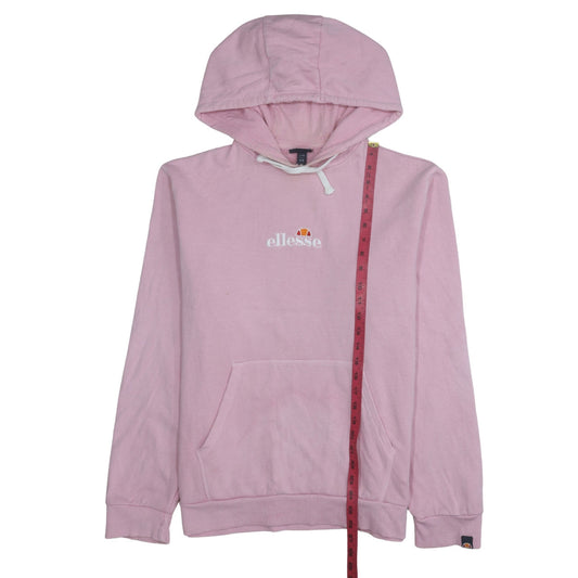 Womens UK Size 16 ellesse Pink Pullover Hoodie