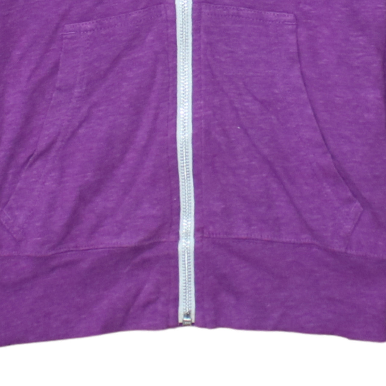 Womens UK Size S Nike Purple Full Zip Hoodie
