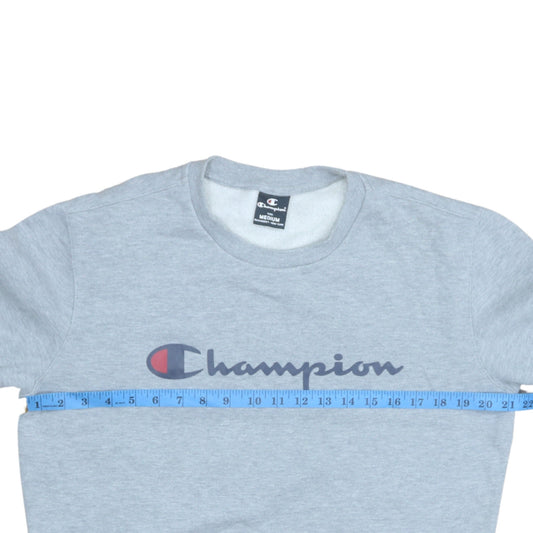 Mens UK Size M Champion Grey Pullover Sweatshirt